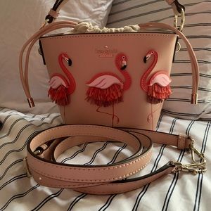 Kate spade flamingo bucket 🦩
